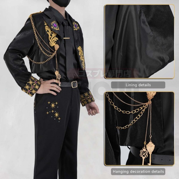 HOLOUN Twisted Game ‌Pomefiore Cosplay Costume 5th Anniversary Halloween Christmas Convention