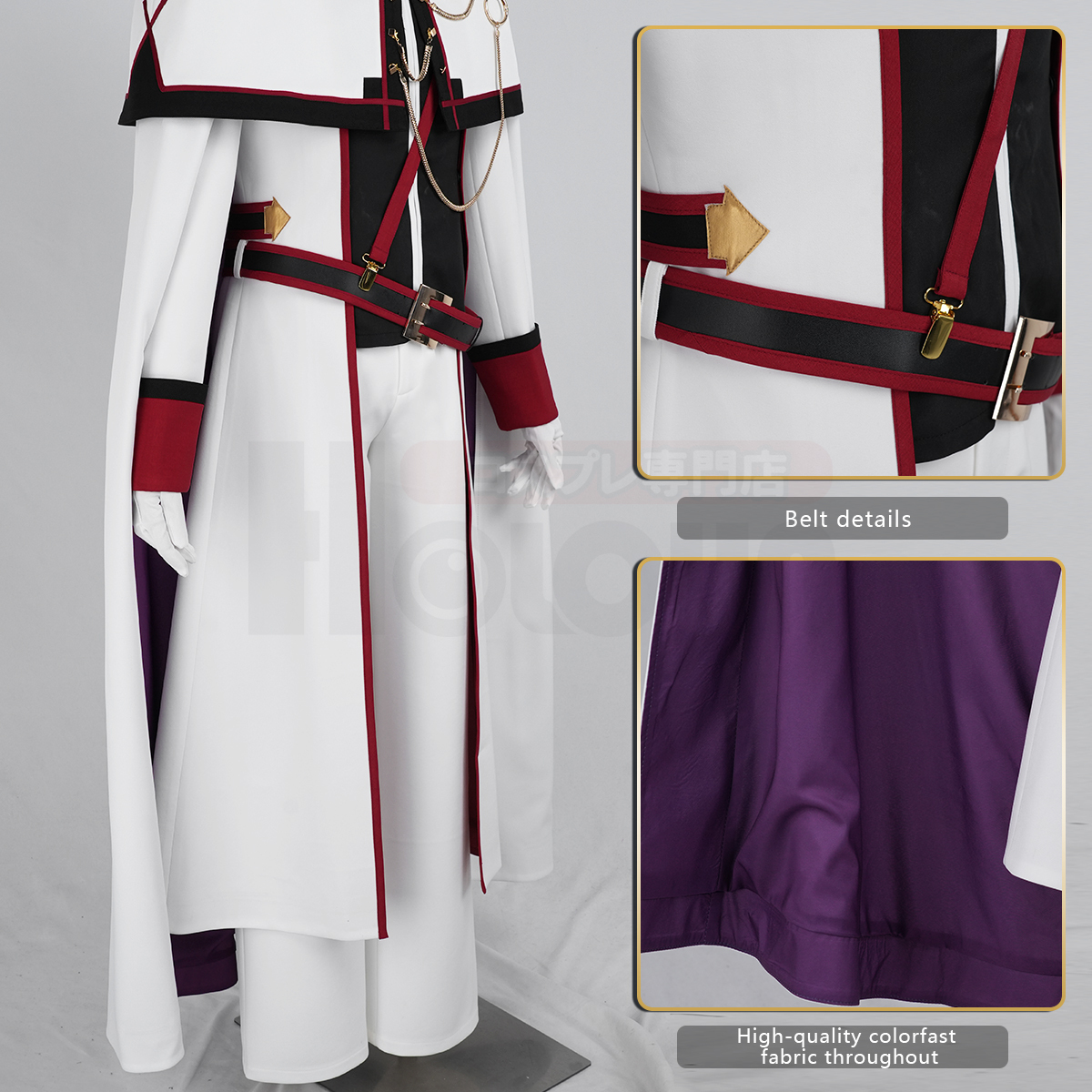 Pre-sale HOLOUN Julius Juukulius Cosplay Costume Zero Anime Convention Halloween Christmas Party Cloak Coat Pants Gloves Belt