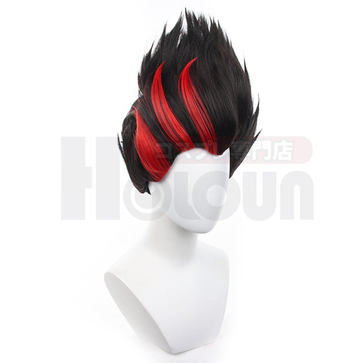 HOLOUN Anime Exhibition Guards Series Barou Cosplay Costume Uniform Hat Belt Wig Rose Net Synthetic Fiber Halloween Christmas Gift