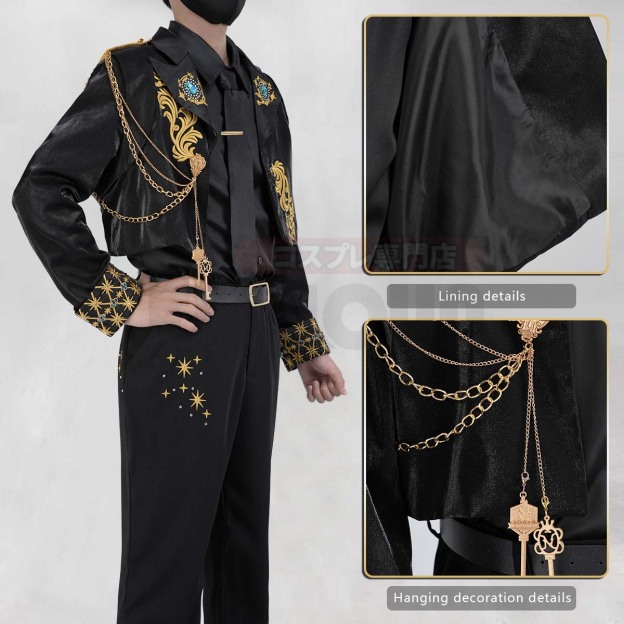 HOLOUN Twisted Game ‌‌‌‌‌Ignihyde Cosplay Costume 5th Anniversary Halloween Christmas Convention