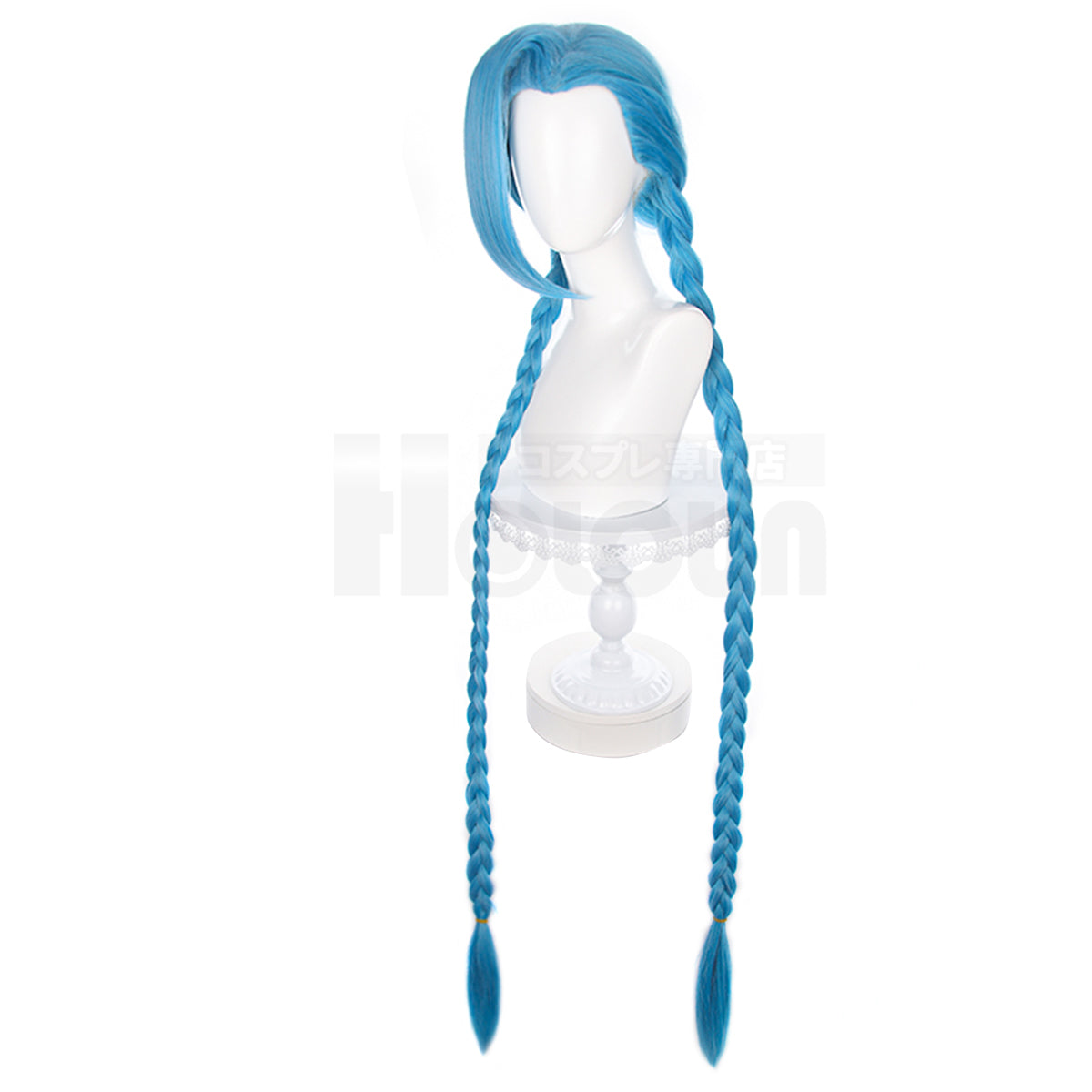 HOLOUN LOL Game Jinx Cosplay Costume Wig Scrawl Vest Pants Hat Qutfit Halloween Christmas Gift Cos Convention