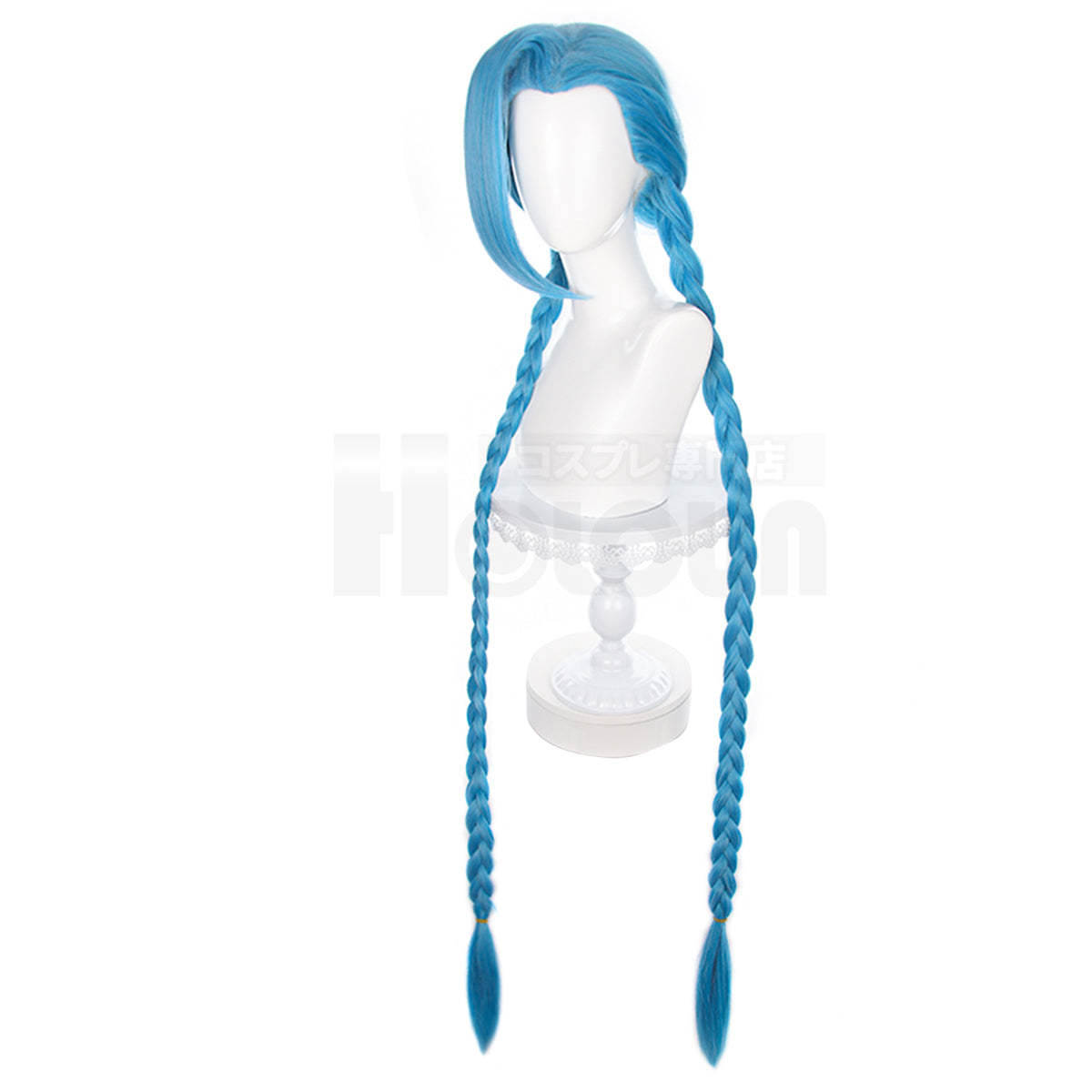 HOLOUN LOL Game Jinx Cosplay Costume Wig Scrawl Vest Pants Hat Qutfit Halloween Christmas Gift Cos Convention