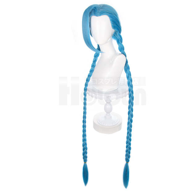HOLOUN LOL Game Jinx Cosplay Costume Wig Scrawl Vest Pants Hat Qutfit Halloween Christmas Gift Cos Convention