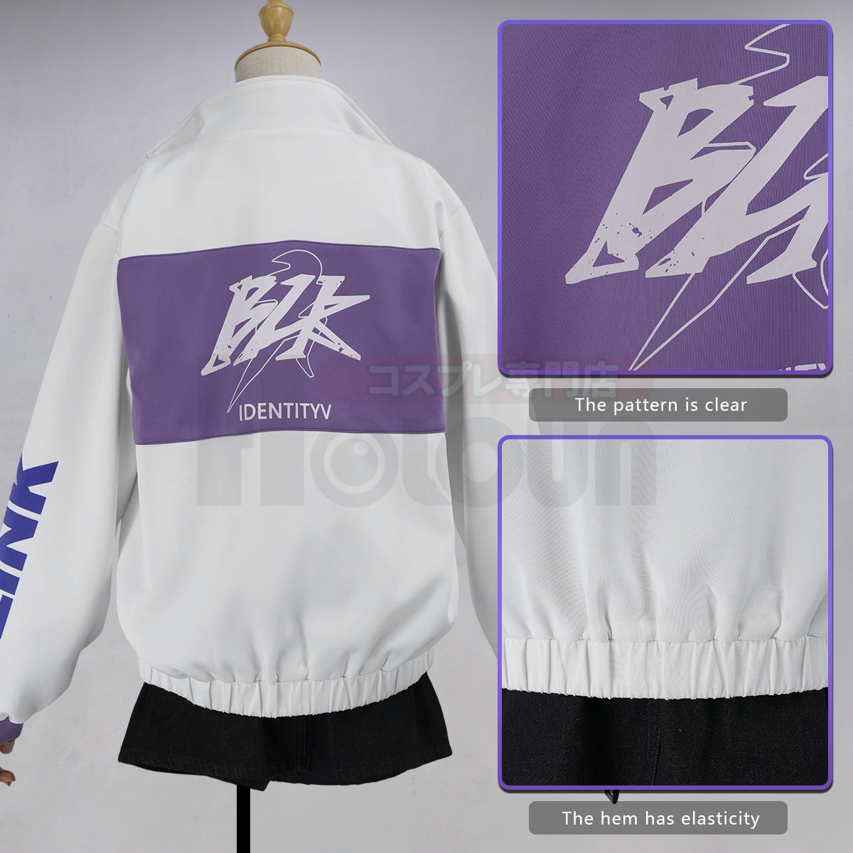 HOLOUN Identity V Game Tracy Reznik Cosplay Costume Coat Shorts Hat Belt T-shirt Cos Convention Necklace Daily Wear
