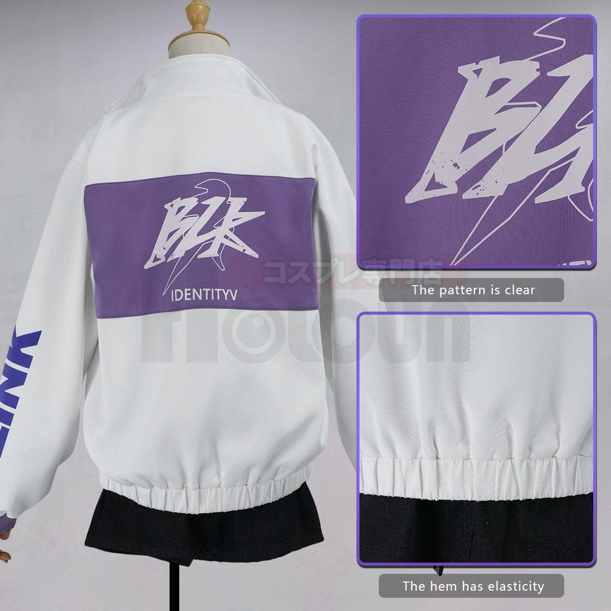 HOLOUN Identity V Game Tracy Reznik Cosplay Costume Coat Shorts Hat Belt T-shirt Cos Convention Necklace Daily Wear