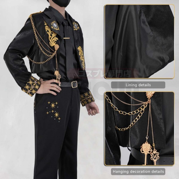 HOLOUN Twisted Game ‌‌‌Octavinelle Cosplay Costume 5th Anniversary Halloween Christmas Convention