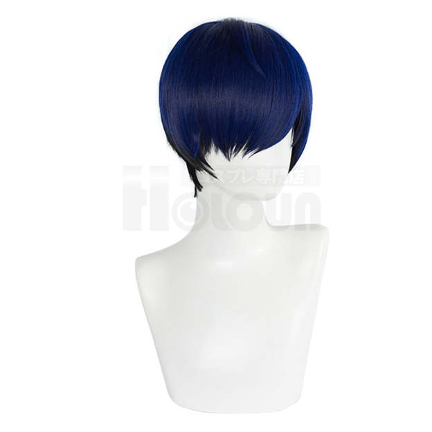 HOLOUN Game P3 Makoto Yuki Cosplay Costume Wig Gekkoukan High School Uniform Embroidery Suit Pants Shirt Daily Wearing Gift