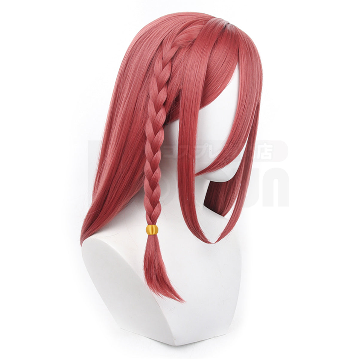 HOLOUN Anime Chigiri Cosplay Wig Arabian Style Rose Net Synthetic Fiber Adjustable Size Halloween Christmas