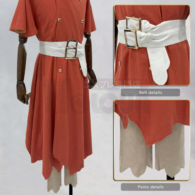 HOLOUN STONE Anime Nanami Ryusui Cosplay Costume Coat Pants Hat Belt Animation Convention Halloween Christmas Gift