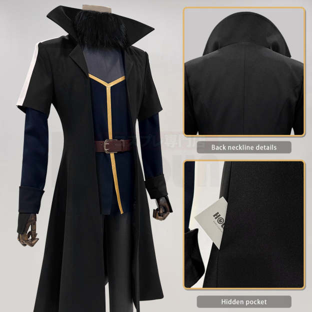 HOLOUN That Time I Got Reincarnated as a Slime Anime Rimuru Tempest Cosplay Costume Coat Pants Top Belt Cos Convention Gift