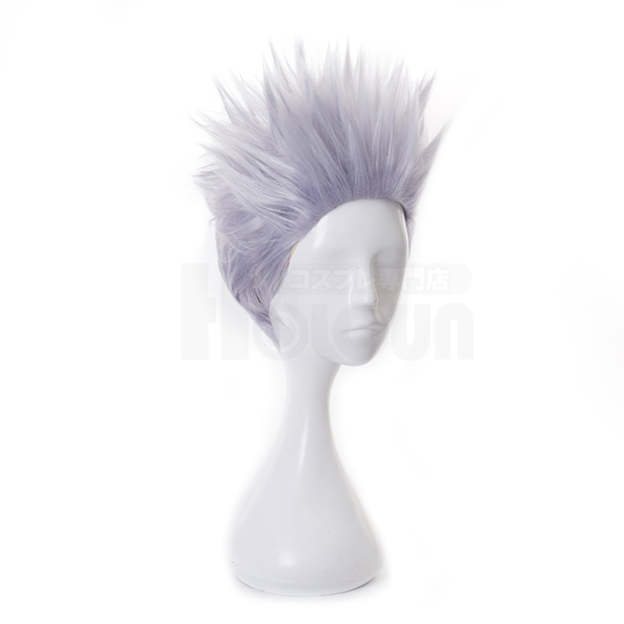 HOLOUN Jujutsu JJK Manga Anime Satoru Gojo Cosplay Costume Shibuya Incident Black Uniform Patch Wig Rose Net Synthetic Halloween