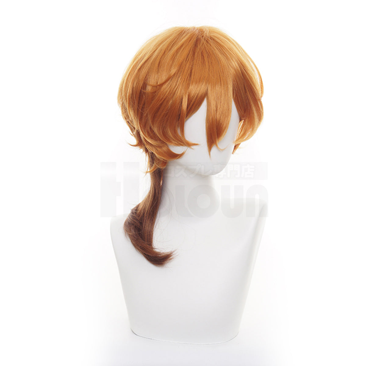 HOLOUN Bungo Anime Nakahara Chuuya Cosplay Costume Wig Oversize Lining Coat Elastic Pants Shirt Vest Hat Gloves Choker Daily Wearing