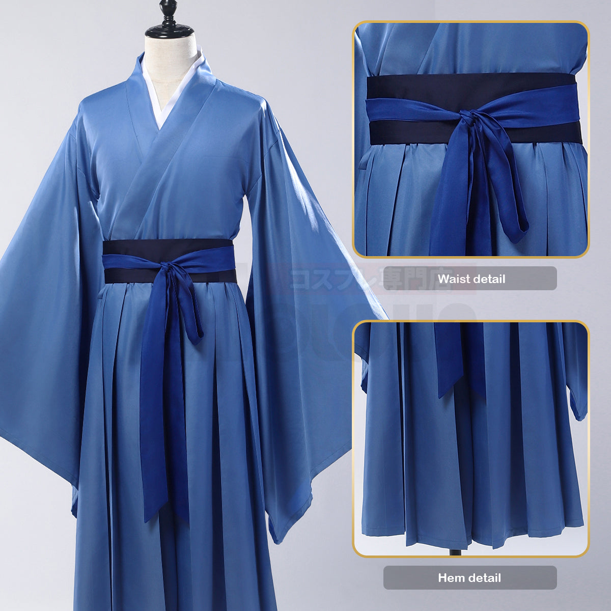 HOLOUN The Apothecary Anime Jinshi Cosplay Costume Cos Convention Hanfu Blue Robe Halloween Christmas Gift