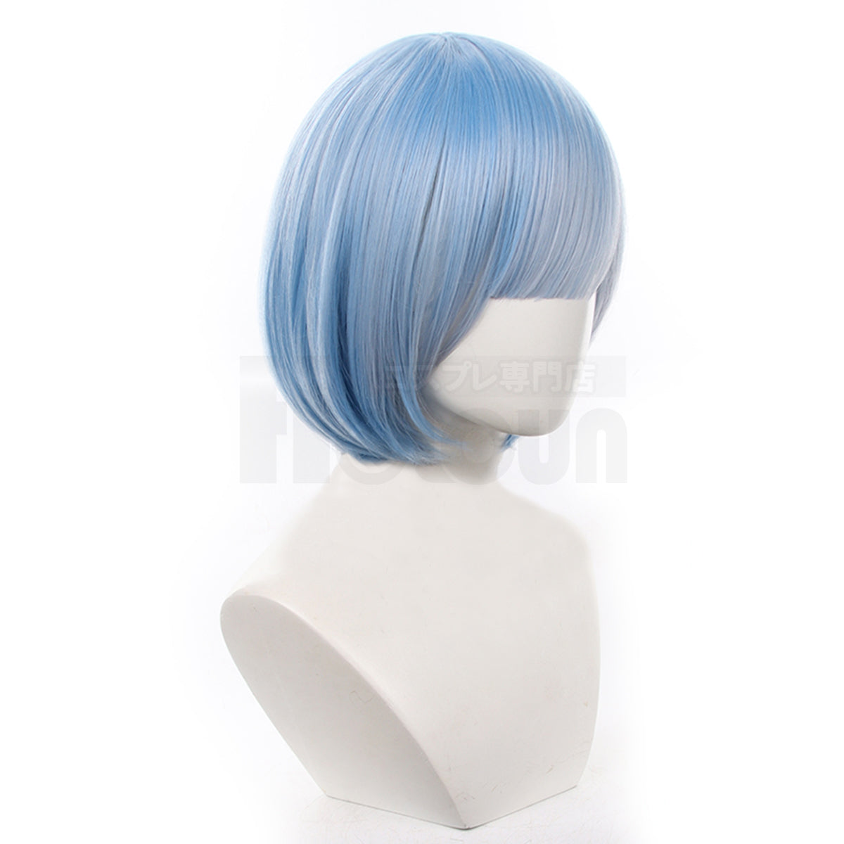 HOLOU Anime Rem Cosplay Wig Rose Net Synthetic Fiber Adjustable Size Heat Resistant