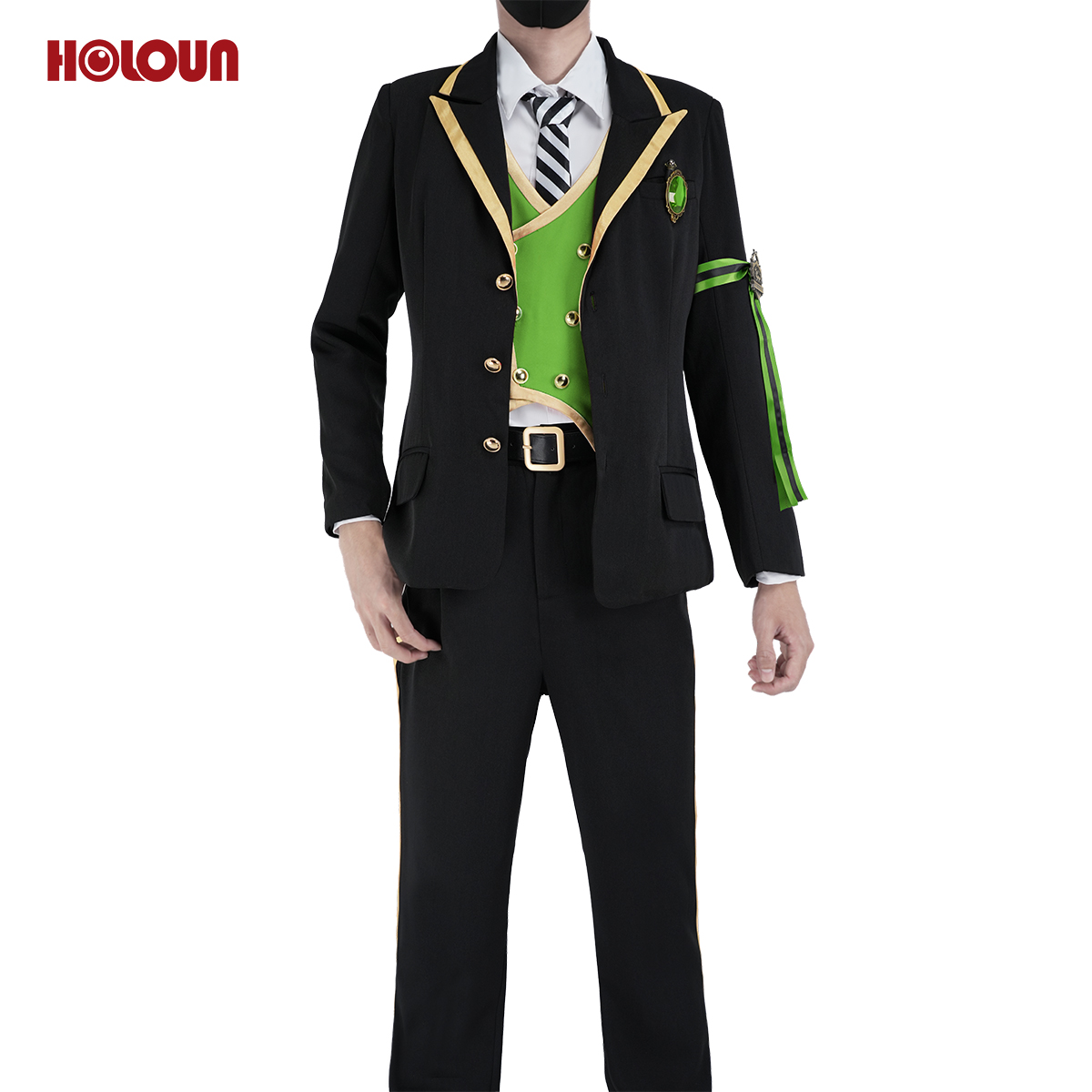 HOLOUN Twisted Game ‌‌‌‌‌Diasomnia Cosplay Costume School Uniform Suit Vest Shirt Tie