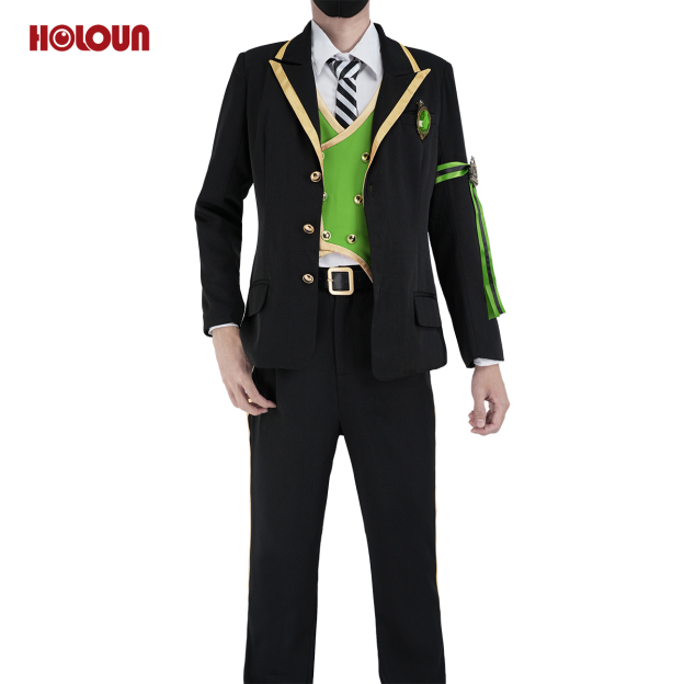 HOLOUN Twisted Game ‌‌‌‌‌Diasomnia Cosplay Costume School Uniform Suit Vest Shirt Tie