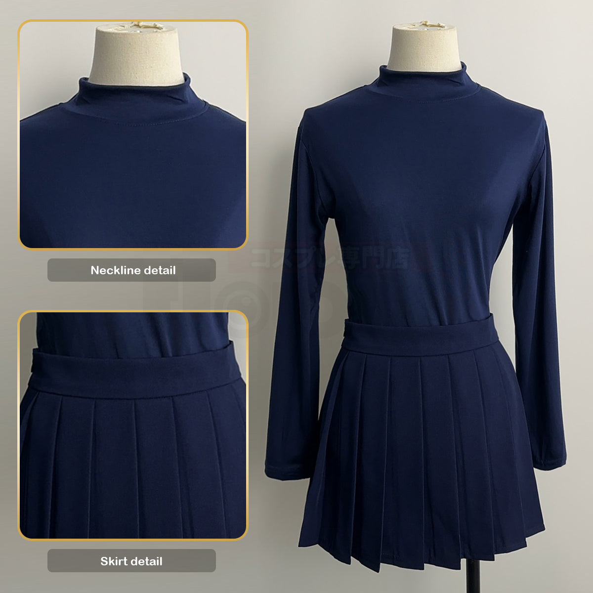 HOLOUN Clannad Anime Furukawa Nagisa Fujibayashi Kyou Sakagami Tomoyo Cosplay Costume  Embroidery School Uniform Skirt T-shirt