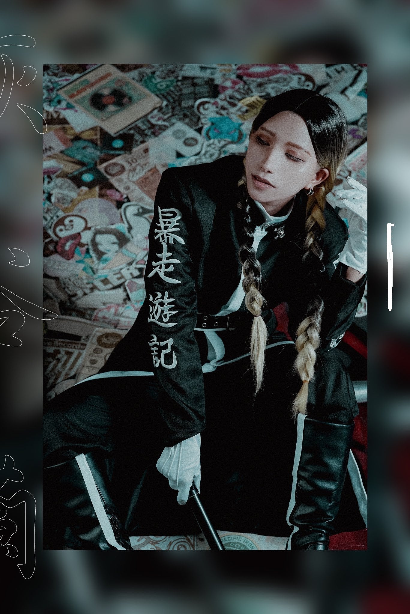 HOLOUN Tokyo Anime Cosplay Costume Ran Haitani Rindo Haitani Tenjiku Brothers Embroidery 5PCS Sets Coat Halloween Christmas Gift