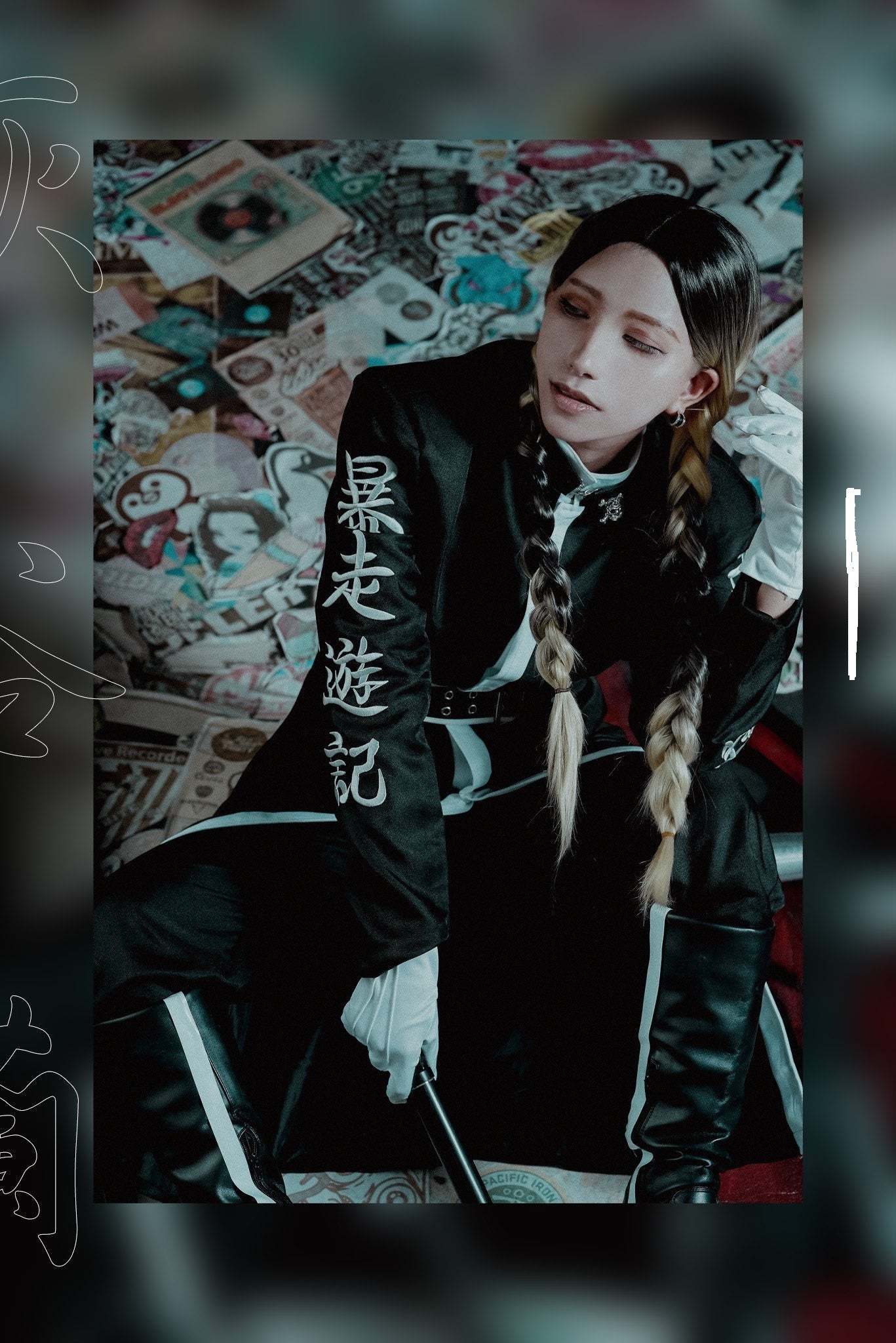 HOLOUN Tokyo Anime Cosplay Costume Ran Haitani Rindo Haitani Tenjiku Brothers Embroidery 5PCS Sets Coat Halloween Christmas Gift