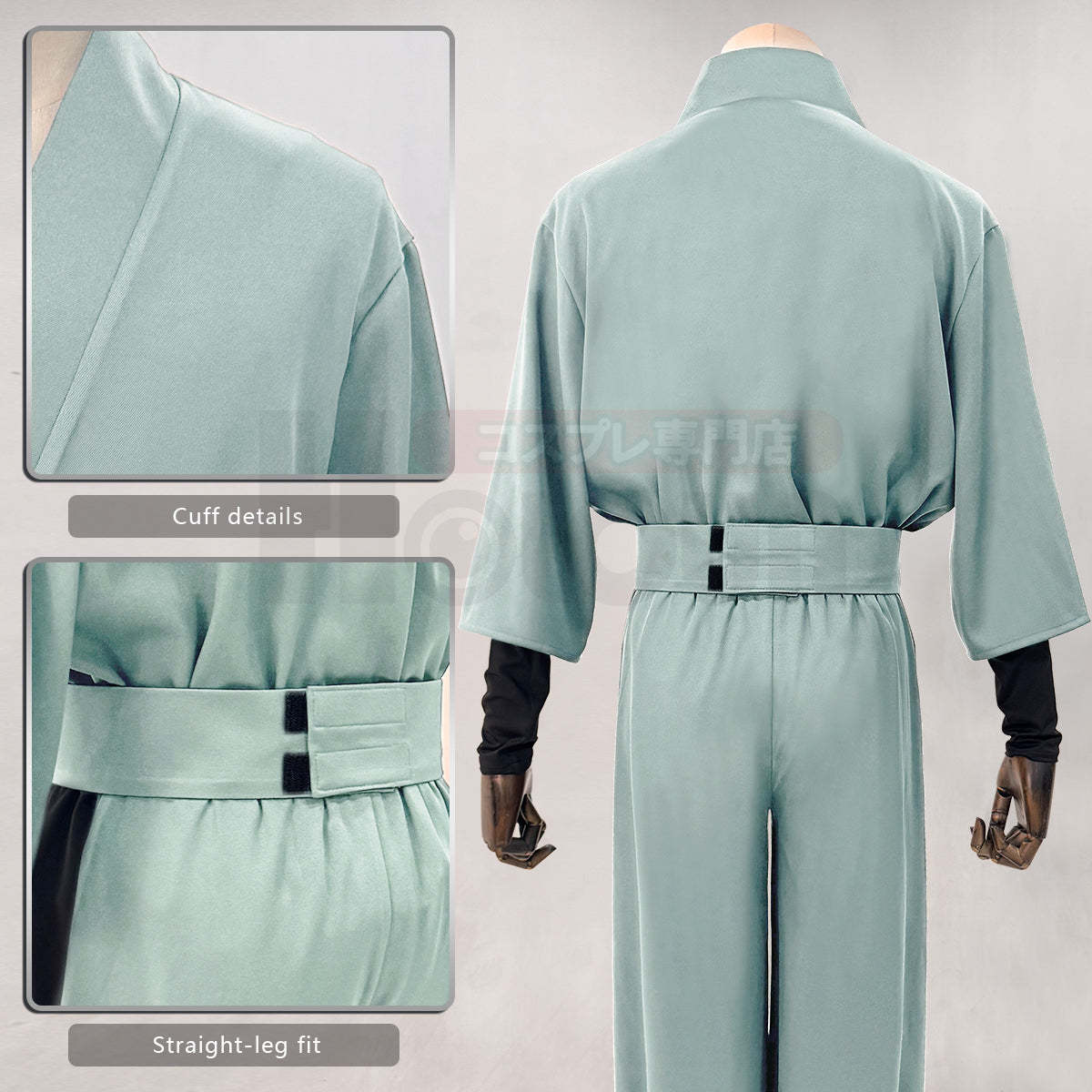 HOLOUN Nintama Rantaro Anime Ninja costume Adult Version 5 Colors Black Purple Green Blue Light Green Cos Convention Halloween