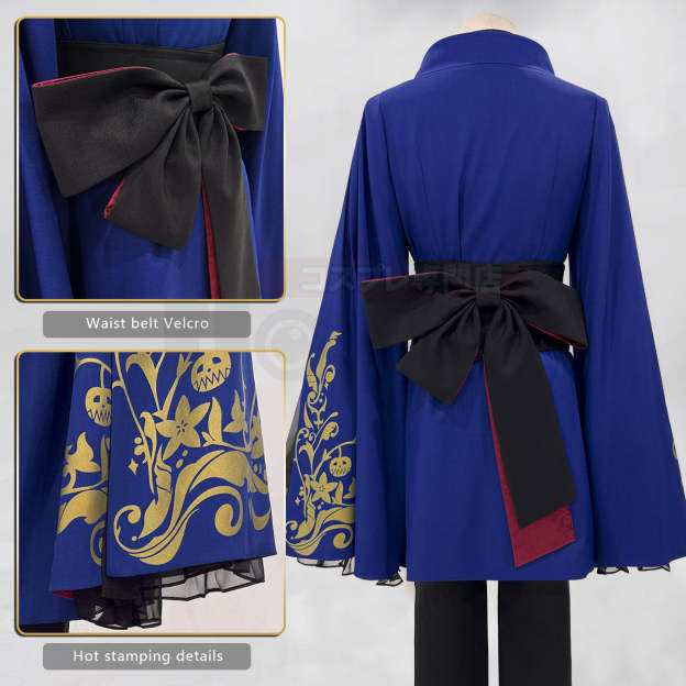 HOLOUN Twisted Game Pomefiore Cosplay Costume Short Coat Shirt Pants Convention Halloween Christmas Gift