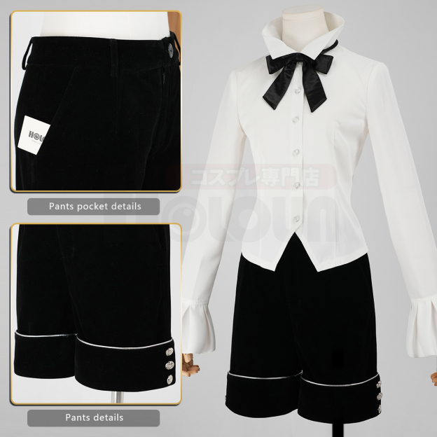 HOLOUN Anime Bocchan Ciel Phantomhive Cosplay Costume Gothic Ouji Double-breasted Tailcoat Jacket Convention Halloween Christmas