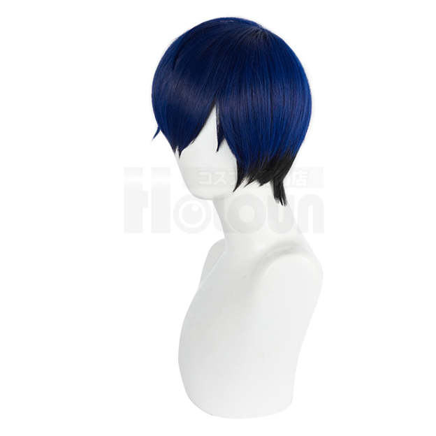 HOLOUN Game P3 Makoto Yuki Cosplay Costume Wig Gekkoukan High School Uniform Embroidery Suit Pants Shirt Daily Wearing Gift
