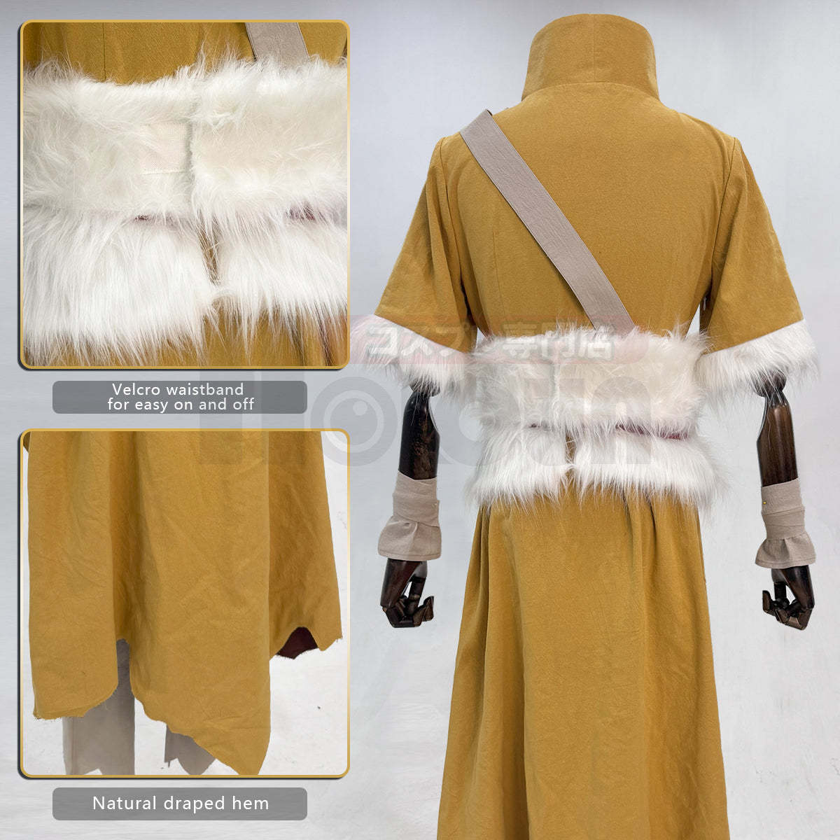HOLOUN STONE Anime Saionji Ukyo Cosplay Costume Pants Hat Animation Convention 2025 Halloween Christmas Gift