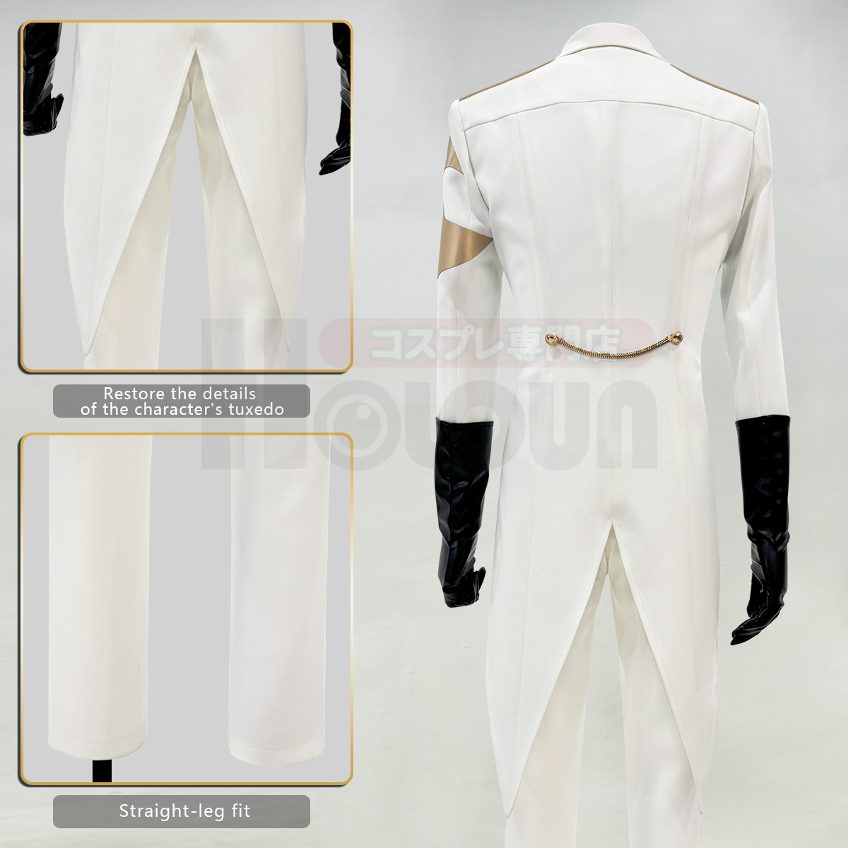 Pre-sale Anime Kururugi Suzaku Knight of Seven Cosplay Costume Cloak Suit Pants Convention