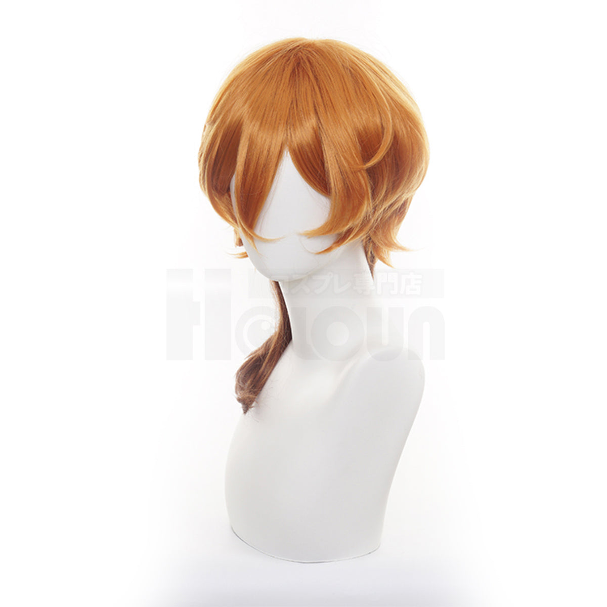 HOLOUN Bungo Anime Nakahara Chuuya Cosplay Costume Wig Oversize Lining Coat Elastic Pants Shirt Vest Hat Gloves Choker Daily Wearing
