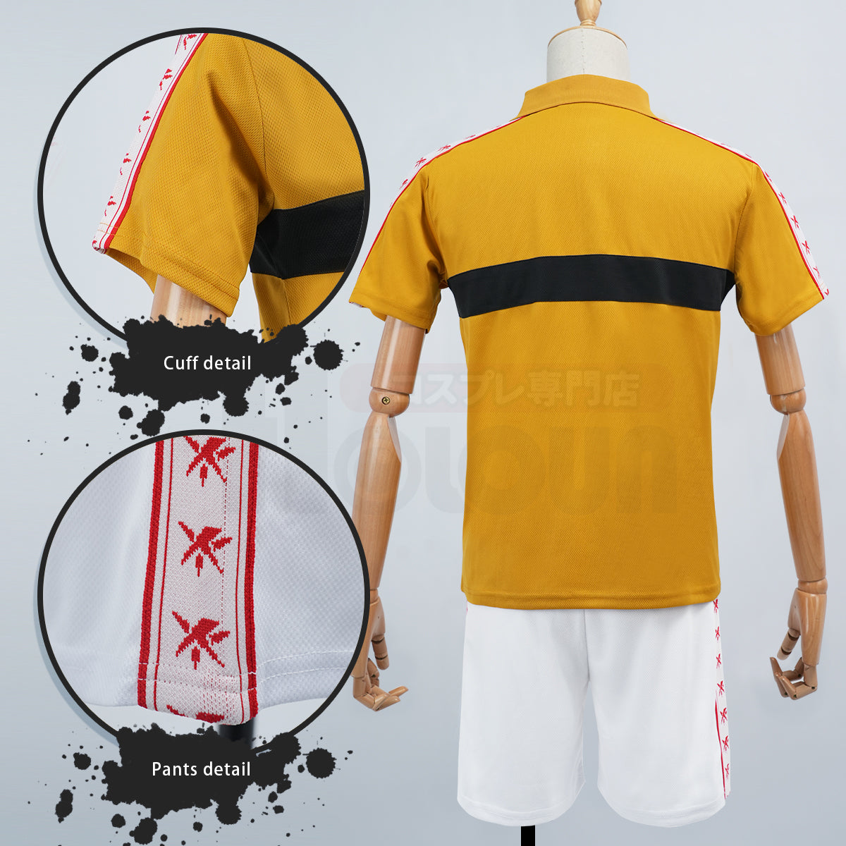 HOLOUN Tennis Anime Seiichi Yukimura Kirihara Akaya Nioh Masaharu Cosplay Costume Rikkai Jerseys Tracksuit Daily