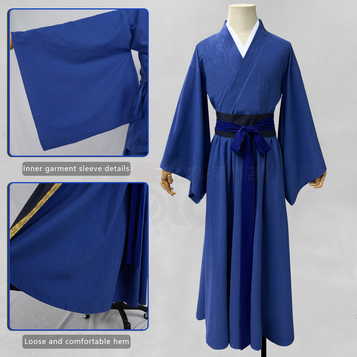 Pre-sale HOLOUN The Apothecary Anime Jinshi Cosplay Costume Blue Hanfu Outfit Halloween Christmas Gift Convention Party
