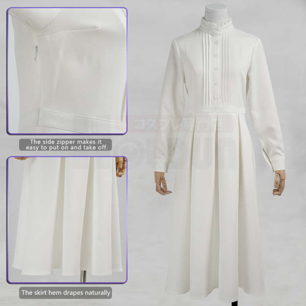 HOLOUN Frieren Beyond Journey's End Anime Fern Cosplay Costume Wig Cloak Coat Dress Christmas Gift