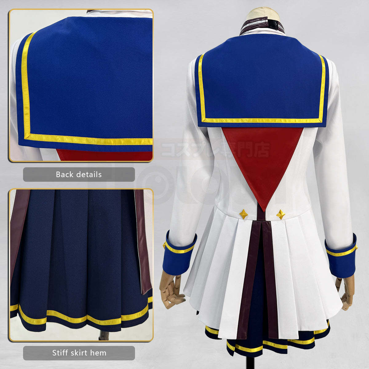 HOLOUN Derby Game Oguri Cap Cosplay Costume Halloween Convention Christmas Coat Skirt Top Belt
