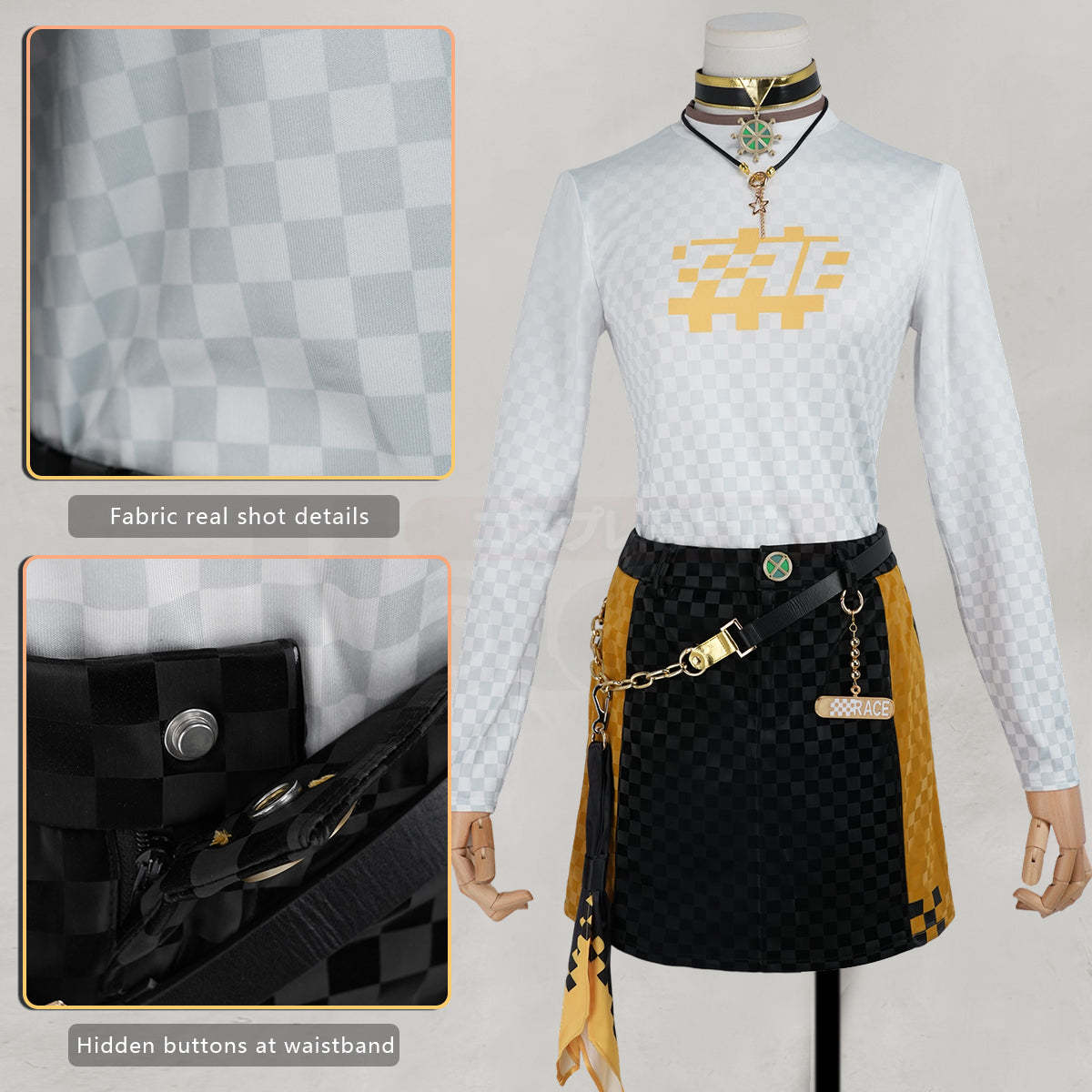 Pre-sale HOLOUN Identity V Game Martha Behamfil Cosplay Costume  SRE.MARTHA Coordinator Jacket Skirt Convention Halloween Christmas