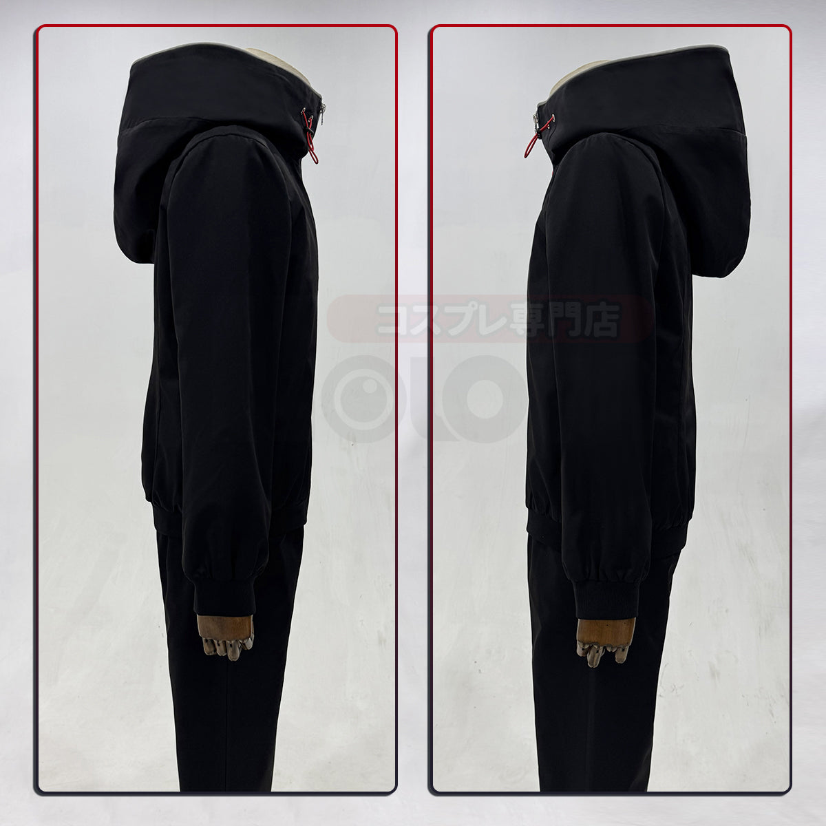 HOLOUN Jujutsu JJK Anime Itadori Yuji Cosplay Costume Wig Latest Hoodie Pants Halloween Christmas Convention Rose Net Synthetic