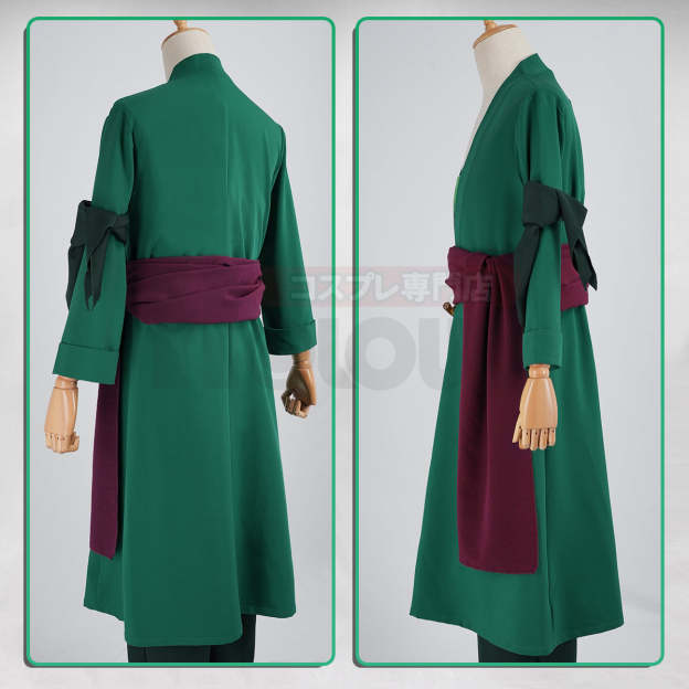 HOLOUN ONE Anime Roronoa Zoro Cosplay Costume Pants Haori Head Scarf Animation Convention 2025 Halloween Christmas Gift