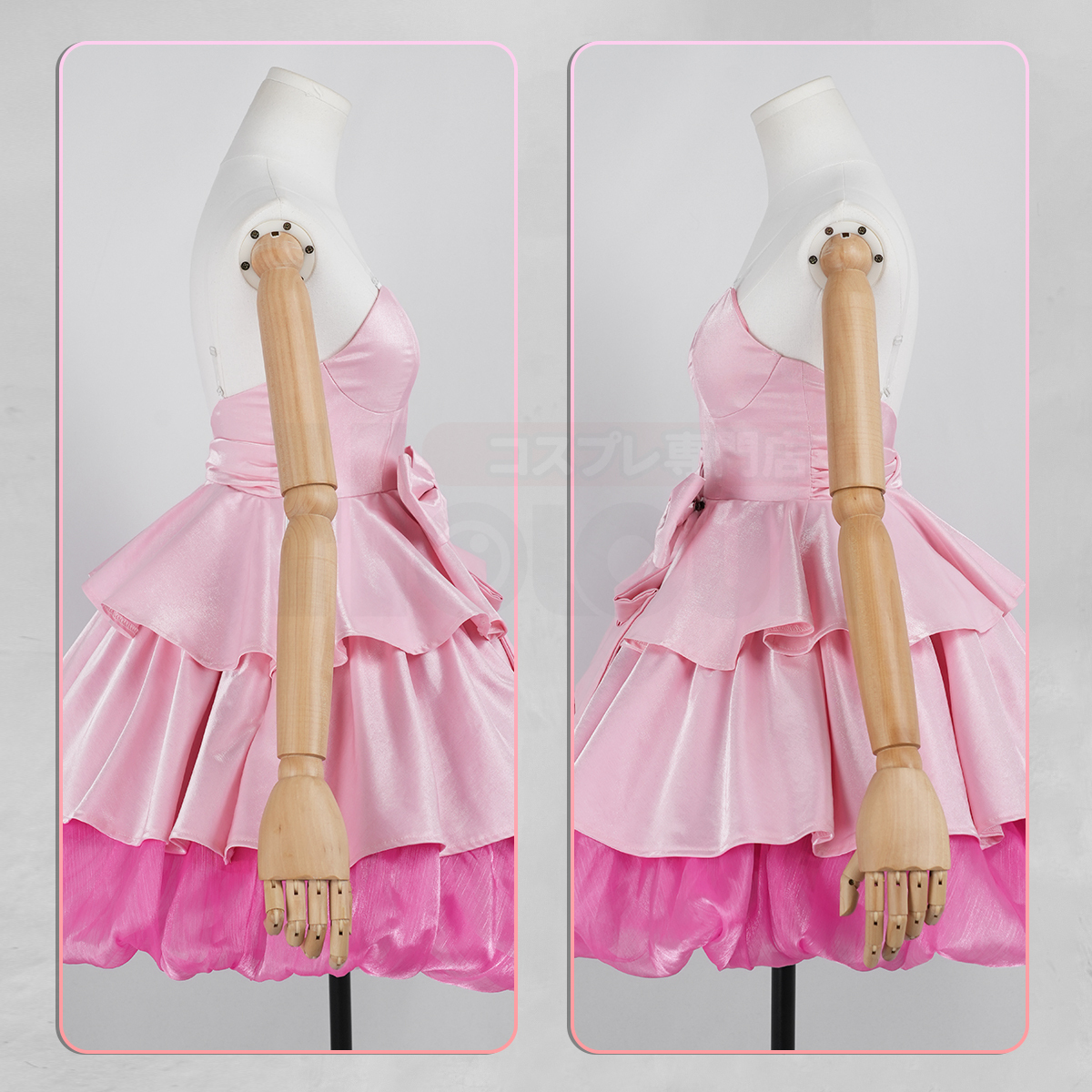 Pre-sale HOLOUN Mizi Anime ALNST Cosplay Costume Halloween Christmas Party Convention Idol Pink Dress