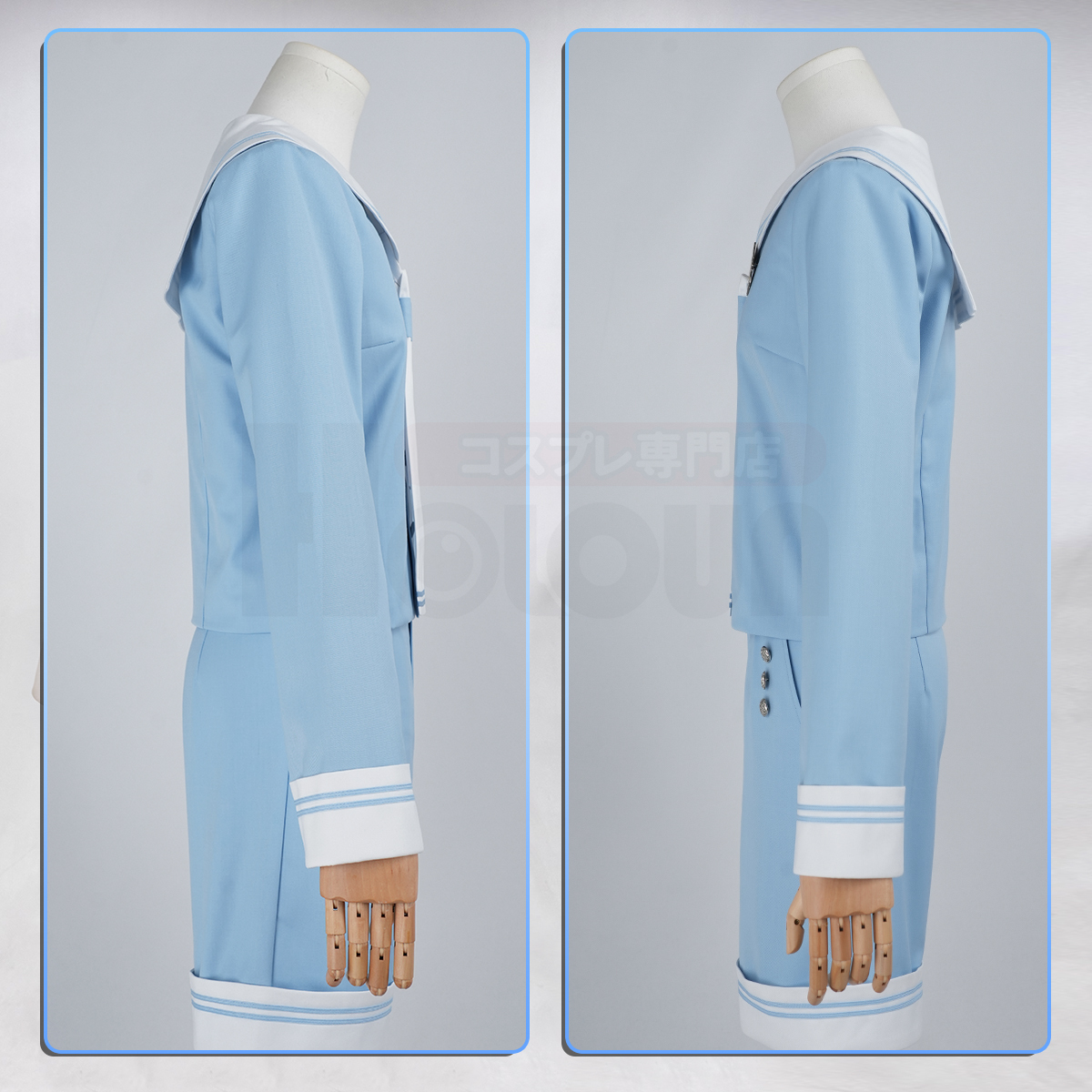 Pre-sale HOLOUN Ciel Phantomhive Anime Cosplay Costume Convention Halloween Christmas Sailor Outfit Top Shorts Hat Badge