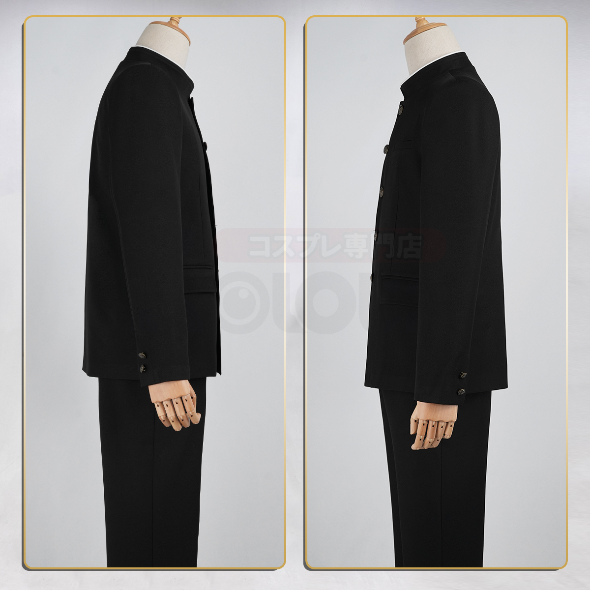Pre-sale HOLOUN Anime Japanese School Uniform Cosplay Costume Daily Wear Halloween Christmas Convention Coat Pants