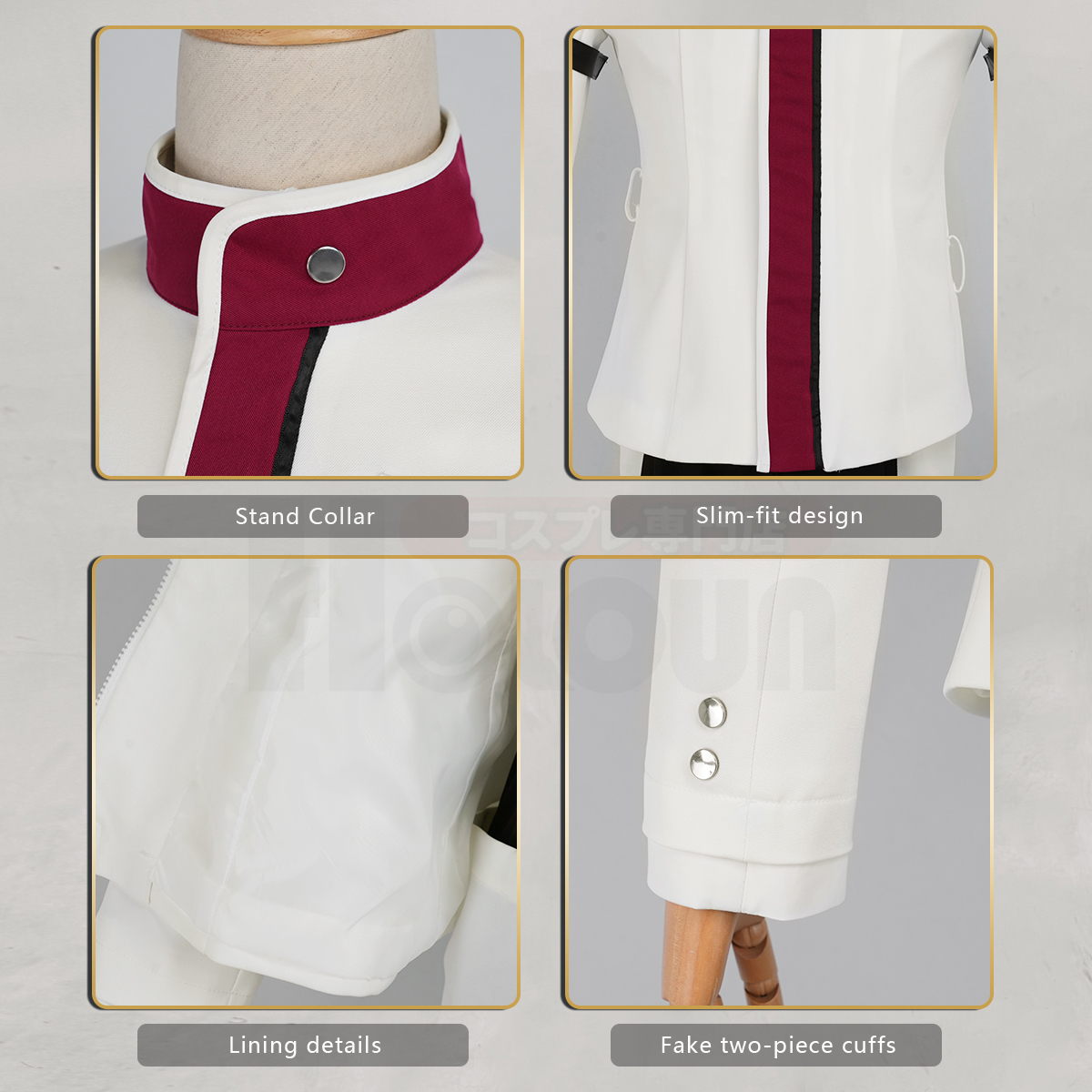 Pre-sale HOLOUN Rudeus Greyrat Rudy Anime Mushoku Tensei Cosplay Costume Halloween Christmas Convention Embroidery Academy Uniform