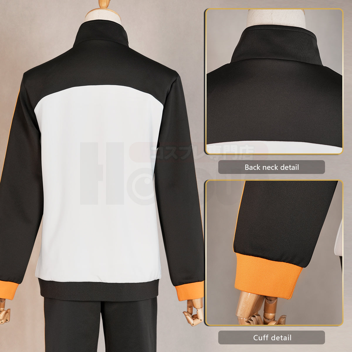 HOLOUN Anime Natsuki Subaru Cosplay Costume Embroidery Full Zip Tracksuit Elastic Pants