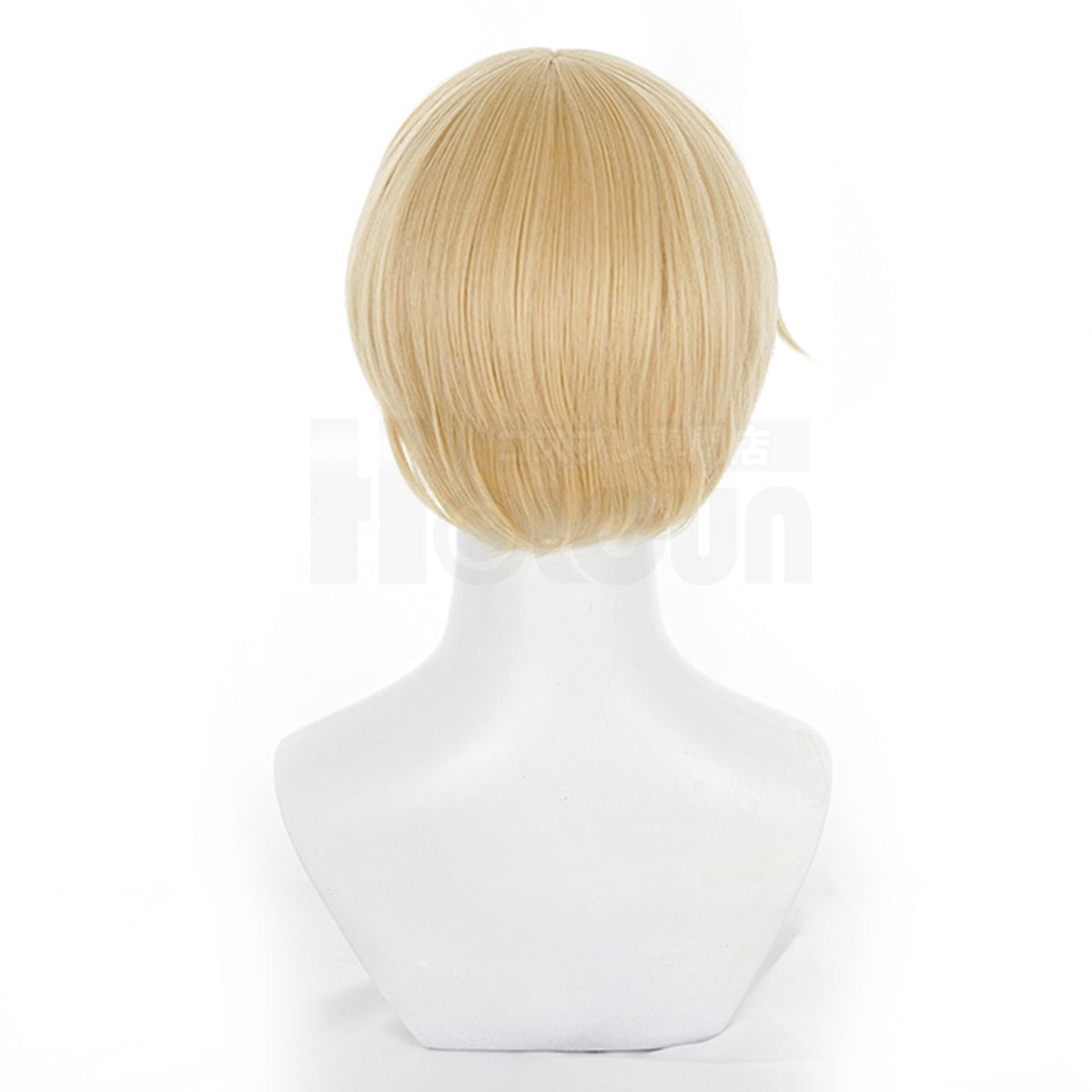 HOLOUN Game P3 Aegis Cosplay Wig Rose Net Synthetic Fiber Adjustable Size Heat Resistant Cap Comb