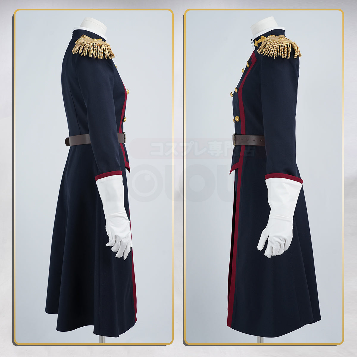 HOLOUN Chained Soldier‌ Anime lzumo Tenka Cosplay Costume Coat Pants Gloves Convention Halloween Christmas Gift