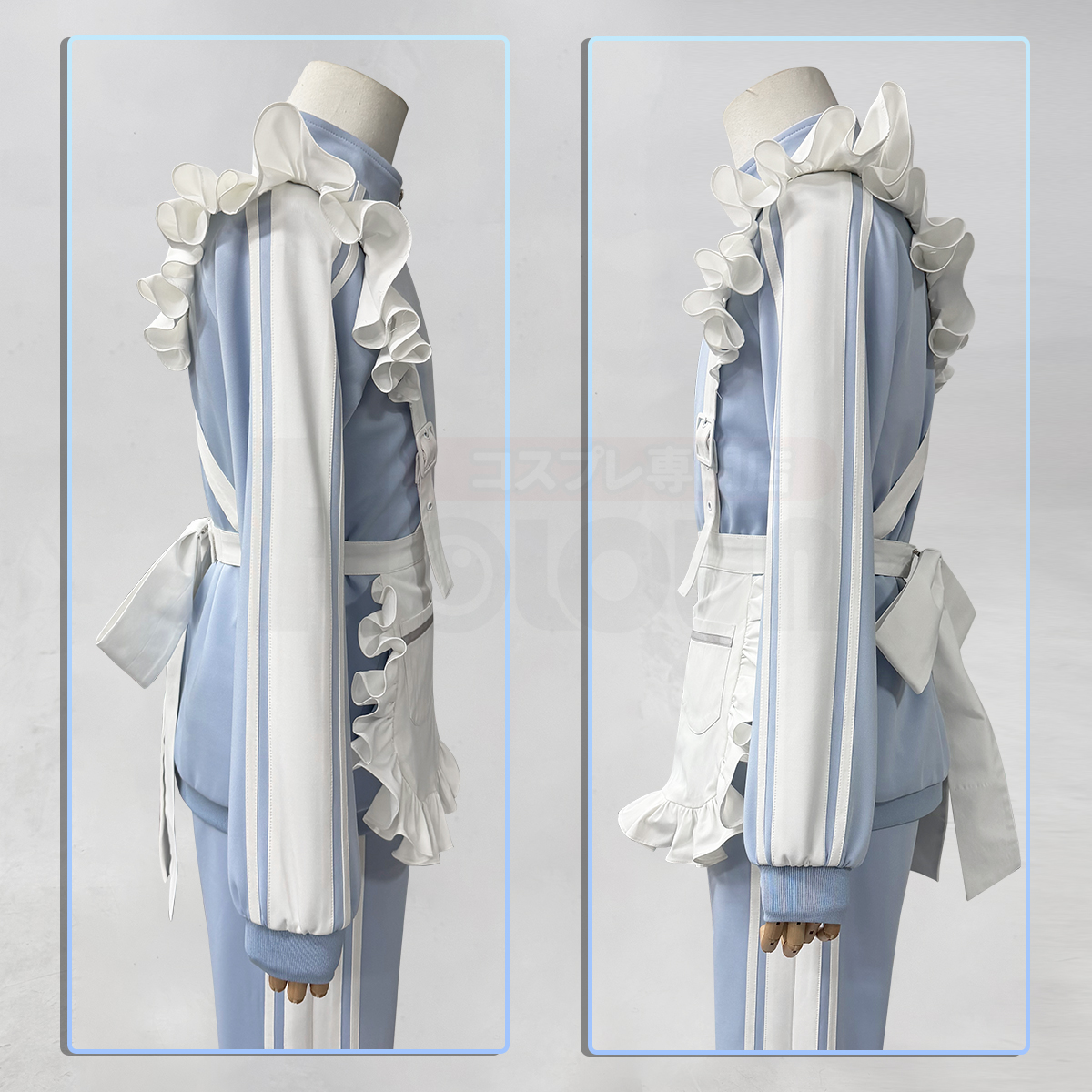 HOLOUN Himeru Kohaku Cosplay Costume Ensemble Stars Game Jersey Maid Set Halloween Christmas Convention Daily Wear Party Outfit