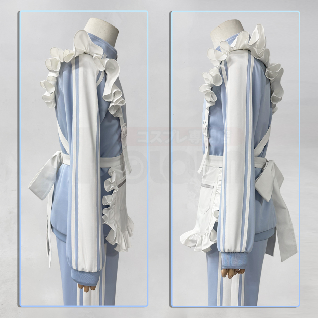 HOLOUN Himeru Kohaku Cosplay Costume Ensemble Stars Game Jersey Maid Set Halloween Christmas Convention Daily Wear Party Outfit