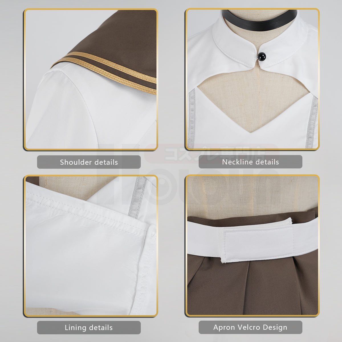HOLOUN NIKKE Game Brad Cosplay Costume Maid Dress JK Skirt Cos Animation Convention Halloween Christmas Gift