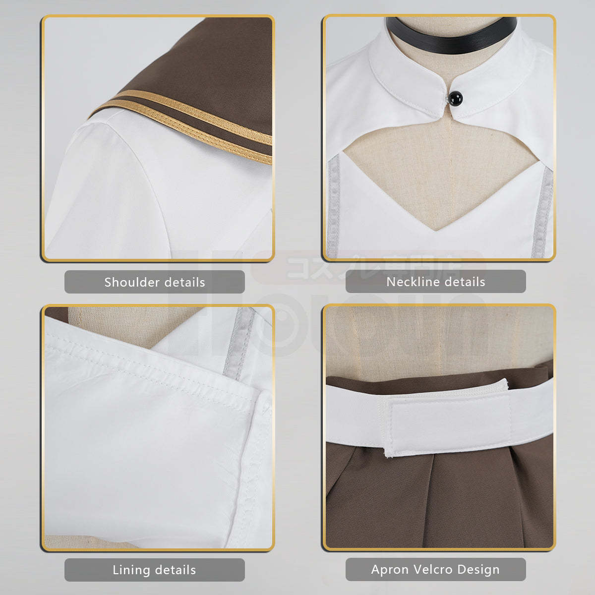 HOLOUN NIKKE Game Brad Cosplay Costume Maid Dress JK Skirt Cos Animation Convention Halloween Christmas Gift