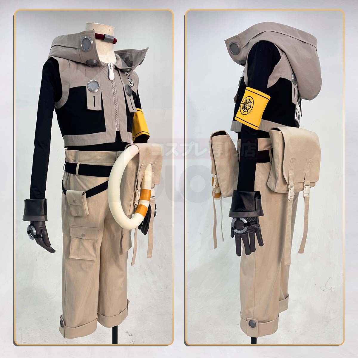 HOLOUN Gachiakuta Anime Rudo Cosplay Costume Convention Halloween Christmas Embroidery Armband T-Shirt Pants Coat Bag Gloves