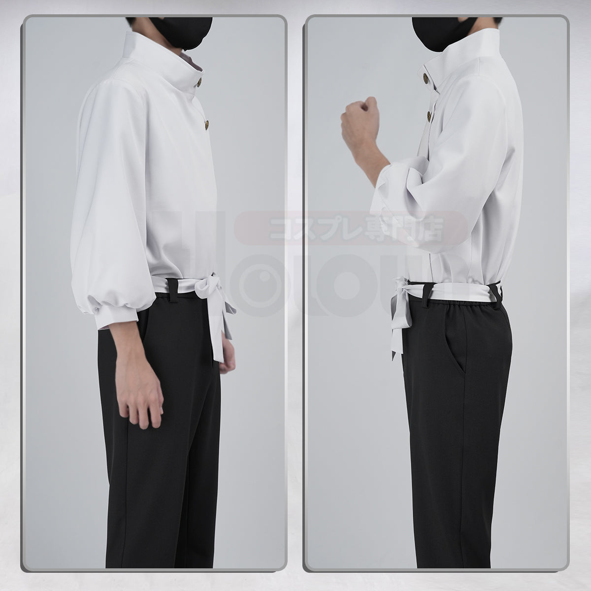 HOLOUN Anime Itadori Yuji  Yuta Okkotsu Cosplay Costume Wig Jacket Pants Upgraded version Halloween Christmas Convention Gift